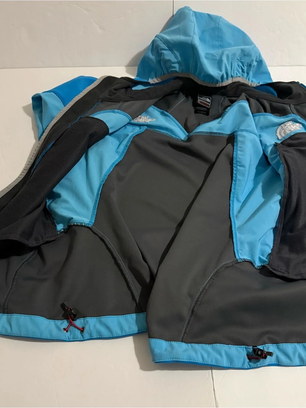 The North Face Bright Blue Jacket S Women’s Summit Series Windstopper Softshell